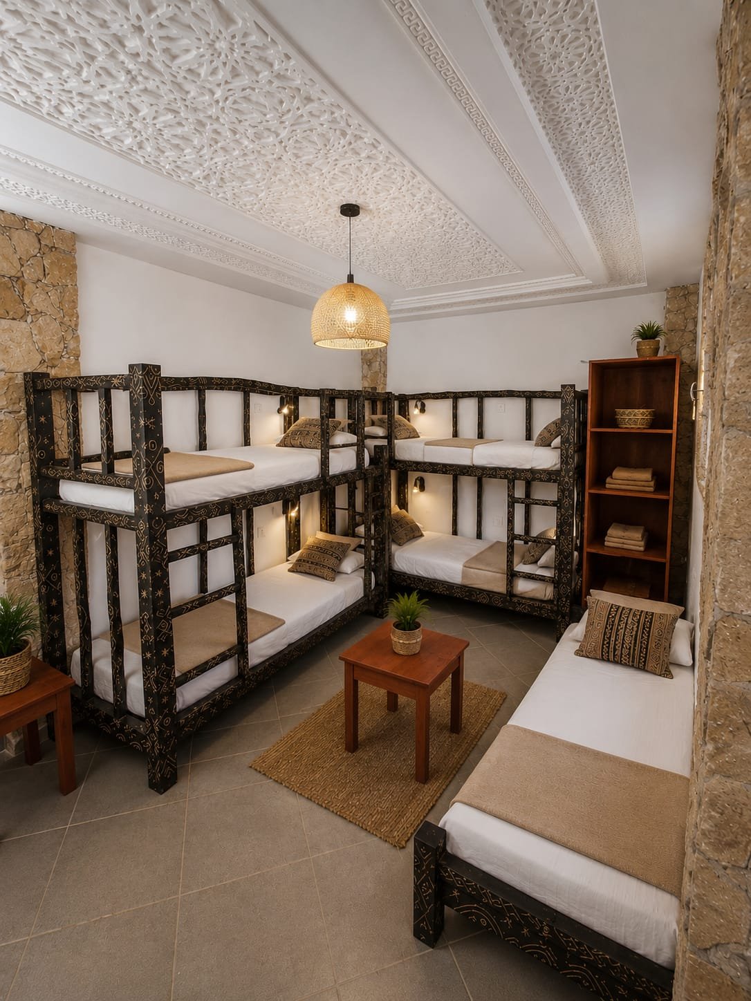 Shared 8-Bed Room